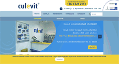 Desktop Screenshot of culevit.hu
