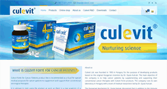 Desktop Screenshot of culevit.com